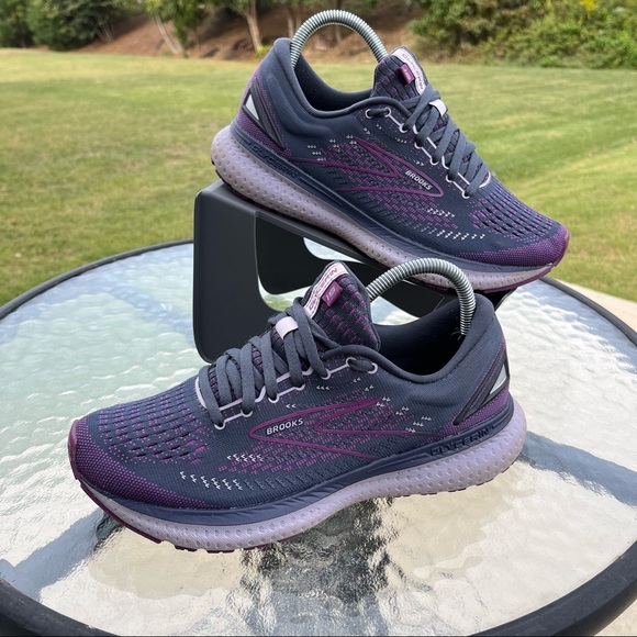 Brooks Shoes - Brooks Glycerin 19 Womens Size 9 B 1203431B572  Violet, Lavender Running Shoes